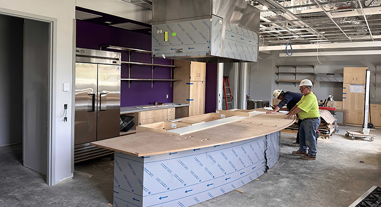 Bluffton edges closer to completion of their Natural Sciences Building