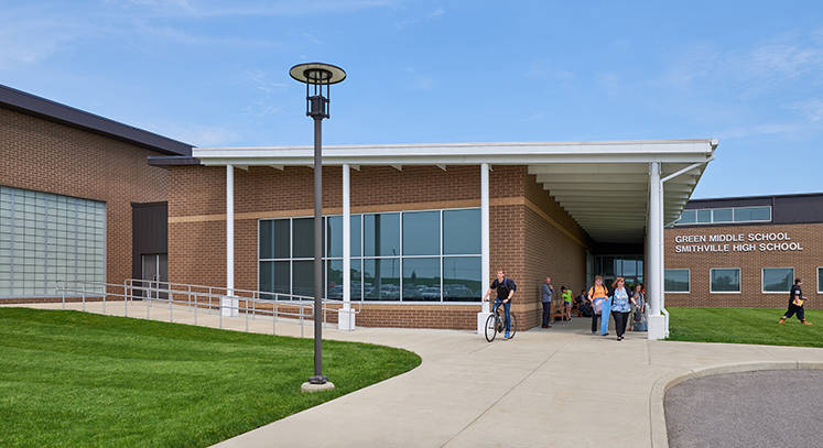 Green Local Schools Reaps the Cost and Space Benefits of a Combined New K-12 Building