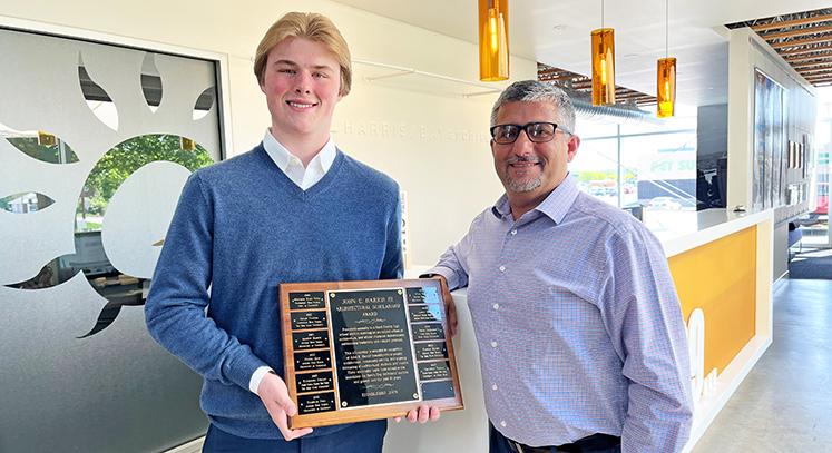 Vannan Awarded Annual John E. Harris III Architectural Scholarship for 2023
