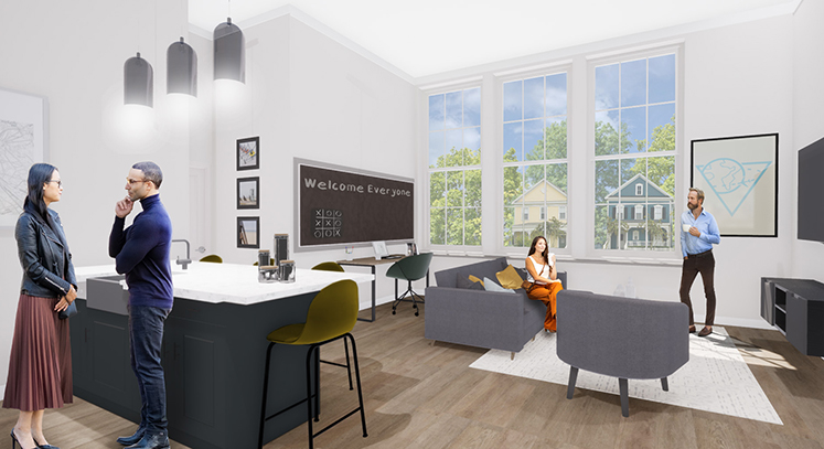 Revitalization Underway for Historic Willoughby Union High School